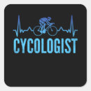 Recherche de heartbeat autocollants Cycliste