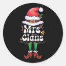 Recherche de mme claus autocollants Mrs