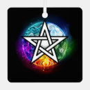 Recherche de le pentagramme ornements Wiccan