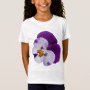 Recherche de pensée jaune tshirts Violet