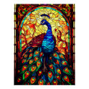 Recherche de vitrail posters Oiseau