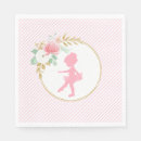 Recherche de anniversaire ballerine serviettes Girl