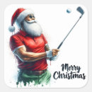 Recherche de noël golf autocollants Vacances