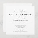 Recherche de modern floral bridal shower invitations Script