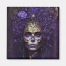 Recherche de gothique de fleur magnets Violet