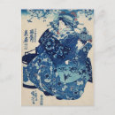 Zoek naar japanse kunst briefkaarten Vrouw