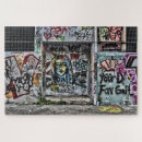 Recherche de graffiti puzzles Ville