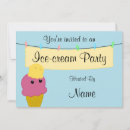 Recherche de dessin kawaii invitations Crème glglace