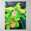 Recherche de orchidée art Vert