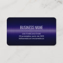 Recherche de métal foncé cartes visite Argent