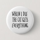 Recherche de humour de chat badges Animal de compagnie