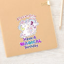 Zoek naar leuke eenhoorns stickers Rainbow