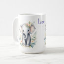 Recherche de éléphant tasses Illustration d'éléphant