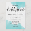 Recherche de watercolor bridal shower invitations Moderne