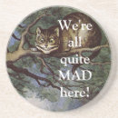 Zoek naar alice wonderland onderzetters Cat
