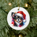 Zoek naar chihuahua hond ornamenten Kerstmis