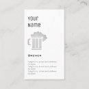 Recherche de échantillon cartes visite Barman