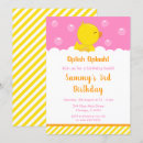 Recherche de rubber ducky invitations Fille