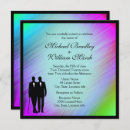 Recherche de gay mariage invitations Coloré