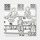 Recherche de famille repas magnets 17ème