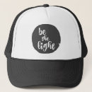 Recherche de lumière casquettes Foi