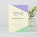 Recherche de purple bridal shower invitations Vert