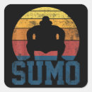 Recherche de lutteur autocollants Sumo