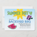 Recherche de couleur pastèque invitations Barbecue