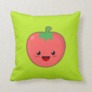 Recherche de tomate rouge coussins Drôle