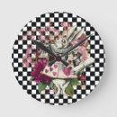 Recherche de le lapin blanc horloges Rose