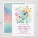Recherche de nourrisson invitations Dinosaure