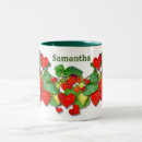 Recherche de fraise personnalisée tasses Fraises