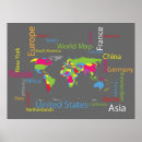 Recherche de pays du monde posters Globe