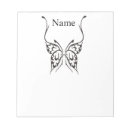 Recherche de tatouages blocsnotes Papillon