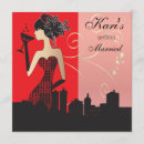 Recherche de silhouette de jeune mariée invitations Bride