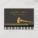 Recherche de trombones cartes visite Professeur de musique