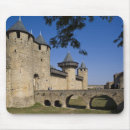 Recherche de carcassonne tapis souris Médiéval