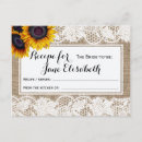 Recherche de tournesols cartes postales Bride