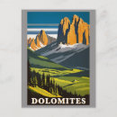 Recherche de paysage italie cartes postales Dolomie