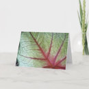Recherche de veines vœux cartes Feuille