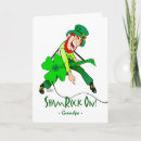 Recherche de lutins carte jour saint patrick Illustration