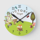 Recherche de woodland chambre enfant horloges Fox