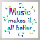 Recherche de de musique posters Coloré