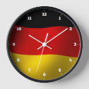 Recherche de drapeau allemand horloges Europe