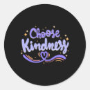 Zoek naar vriendelijkheid stickers Bruin