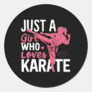 Recherche de fille karaté autocollants Ceinture noire