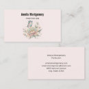 Recherche de papillon pastel cartes visite Élégant