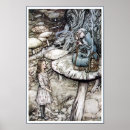 Recherche de alice et la chenille posters Arthur rackham