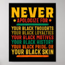 Recherche de fierté noire posters Pouvoir noir