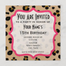 Recherche de motif léopard invitations Imprimé guépard